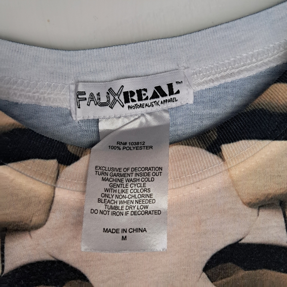 Faux Real. Skeleton Ride Hard Shirt. - Picture 7 of 8